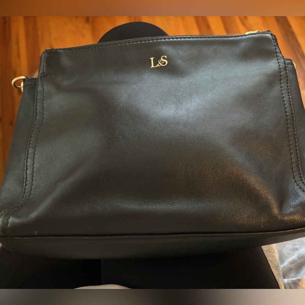 Lo&sons pearl nappa  black